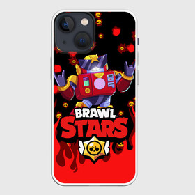 Чехол для iPhone 13 mini с принтом BRAWL STARS SURGE. в городе Новоалтайск,  |  | brawl stars | crow | gale | leon | leon shark | max | nani | sally leon | shark | sprout | surge | tara | virus 8 bit | werewolf leon | акула | берли | бравл старс | ворон | макс | нани | оборотень