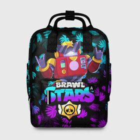 Женский рюкзак 3D с принтом Brawl stars surge. в городе Новоалтайск, 100% полиэстер | лямки с регулируемой длиной, сверху ручки, чтобы рюкзак нести как сумку. Основное отделение закрывается на молнию, как и внешний карман. Внутри два дополнительных кармана, один из которых закрывается на молнию. По бокам два дополнительных кармашка, куда поместится маленькая бутылочка
 | bibi | brawl stars | evil gene | leon | leon shark | mecha crow | mr.p | sally leon | sandy | sprout | surge | unicorn | virus 8 bit | биби | бравл старс | вирус 8 бит | волна | леон | оборотень | спроут | сэли леон