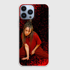 Чехол для iPhone 13 Pro Max с принтом Billie Eilish. в городе Новоалтайск,  |  | Тематика изображения на принте: billie eilish | gloom pop | listen before i go на spotify | music | американская певица | билли | билли айлиш | депрессии | мисс парадокс | мрачный поп | музыка | сонный паралич | фобии | яркие волосы