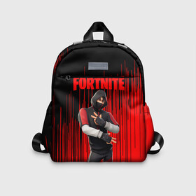 Детский рюкзак 3D с принтом Fortnite Ikonik. в городе Новоалтайск, 100% полиэстер | лямки с регулируемой длиной, сверху петелька, чтобы рюкзак можно было повесить на вешалку. Основное отделение закрывается на молнию, как и внешний карман. Внутри дополнительный карман. По бокам два дополнительных кармашка | Тематика изображения на принте: archetype | fortnite | fortnite 2 | fortnite x | ikonik | marshmello | raven | архетип | ворон | иконик | маршмелло | фортнайт | фортнайт 2 | фортнайт глава 2