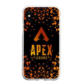 Чехол для iPhone XS Max матовый с принтом Apex Legends в городе Новоалтайск, Силикон | Область печати: задняя сторона чехла, без боковых панелей | Тематика изображения на принте: apex | apex legends | battle | battle royal | bloodhound | titanfall | wraith | апекс | апекс легендс | батл | битва | война | королевская битва | легендс | рояль