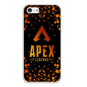 Чехол для iPhone 5/5S матовый с принтом Apex Legends в городе Новоалтайск, Силикон | Область печати: задняя сторона чехла, без боковых панелей | Тематика изображения на принте: apex | apex legends | battle | battle royal | bloodhound | titanfall | wraith | апекс | апекс легендс | батл | битва | война | королевская битва | легендс | рояль