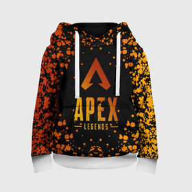 Детская толстовка 3D с принтом Apex Legends. в городе Новоалтайск, 100% полиэстер | двухслойный капюшон со шнурком для регулировки, мягкие манжеты на рукавах и по низу толстовки, спереди карман-кенгуру с мягким внутренним слоем | Тематика изображения на принте: apex | apex legends | battle | battle royal | bloodhound | titanfall | wraith | апекс | апекс легендс | батл | битва | война | королевская битва | легендс | рояль