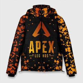 Мужская зимняя куртка 3D с принтом Apex Legends в городе Новоалтайск, верх — 100% полиэстер; подкладка — 100% полиэстер; утеплитель — 100% полиэстер | длина ниже бедра, свободный силуэт Оверсайз. Есть воротник-стойка, отстегивающийся капюшон и ветрозащитная планка. 

Боковые карманы с листочкой на кнопках и внутренний карман на молнии. | apex | apex legends | battle | battle royal | bloodhound | titanfall | wraith | апекс | апекс легендс | батл | битва | война | королевская битва | легендс | рояль