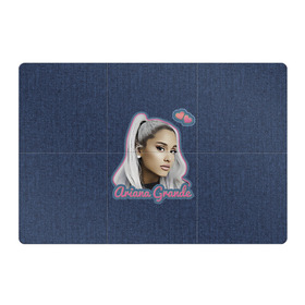 Магнитный плакат 3Х2 с принтом Ariana Grande Jeans в городе Новоалтайск, Полимерный материал с магнитным слоем | 6 деталей размером 9*9 см | Тематика изображения на принте: ariana grande | grande | heart | jeans | pink | team | ариана гранде | гранде | джинса | джинсовый | джинсы | для фанатов | надпись | попса | розовый | сердечки | синий | текстура | фанатам