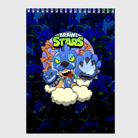 Скетчбук с принтом Brawl Stars Leon Werewolf в городе Новоалтайск, 100% бумага
 | 48 листов, плотность листов — 100 г/м2, плотность картонной обложки — 250 г/м2. Листы скреплены сверху удобной пружинной спиралью | brawl leon | brawl stars | leon | leon green | leon sally | leon shark | leon wolf | бравл старс | леон | леон акула | леон бравл | леон волк | леон салли