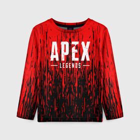 Детский лонгслив 3D с принтом Apex Legends. в городе Новоалтайск, 100% полиэстер | длинные рукава, круглый вырез горловины, полуприлегающий силуэт
 | apex | apex legends | battle | battle royal | bloodhound | titanfall | wraith | апекс | апекс легендс | батл | битва | война | королевская битва | легендс | рояль