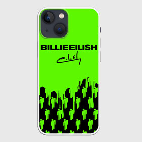 Чехол для iPhone 13 mini с принтом BILLIE EILISH   БИЛЛИ АЙЛИШ в городе Новоалтайск,  |  | Тематика изображения на принте: be | billie | billie eilish | blohsh | ghoul | paints | айлиш | билли | билли айлиш | биляш | бразги красок | краски