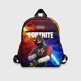 Детский рюкзак 3D с принтом FORTNITE x IKONIK | ФОРТНАЙТ ИКОНИК в городе Новоалтайск, 100% полиэстер | лямки с регулируемой длиной, сверху петелька, чтобы рюкзак можно было повесить на вешалку. Основное отделение закрывается на молнию, как и внешний карман. Внутри дополнительный карман. По бокам два дополнительных кармашка | Тематика изображения на принте: deadmau5 | fortnite | fortnite 2 | fortnite x маршмелло | ikonik | marshmello | ninja | ninja streamer | raven | travis scott | ворон | иконик | ниндзя | пили | рейвен | трэвис скотт | фортнайт