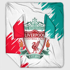 Плед с рукавами с принтом LIVERPOOL в городе Новоалтайск, 100% полиэстер | Закругленные углы, все края обработаны. Ткань не мнется и не растягивается. Размер 170*145 | Тематика изображения на принте: lfc | liverpool | sport | ynwa | ливерпуль | лфк | спорт