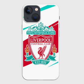 Чехол для iPhone 13 mini с принтом LIVERPOOL | ЛИВЕРПУЛЬ в городе Новоалтайск,  |  | lfc | liverpool | sport | ynwa | ливерпуль | лфк | спорт