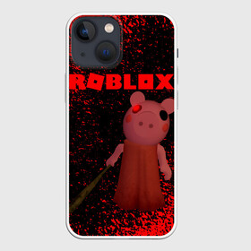 Чехол для iPhone 13 mini с принтом Roblox piggy Свинка Пигги. в городе Новоалтайск,  |  | game | gamer | logo | minecraft | piggi | roblox | simulator | игра | конструктор | лого | пигги | свинья | симулятор | строительство | фигура