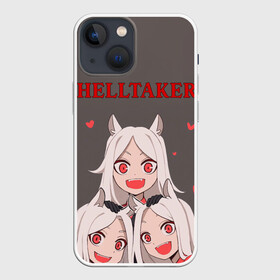 Чехол для iPhone 13 mini с принтом Люцифер Helltaker в городе Новоалтайск,  |  | anime | azazel | beelzebub | cerberus | hel | helltaker | judgement | justice | lucifer | malina | modeus | pandemonica | zdrada | аниме | здрада | люцифер | малина | модеус | пандемоника | правосудие | справедливость | хеллтейкер | х