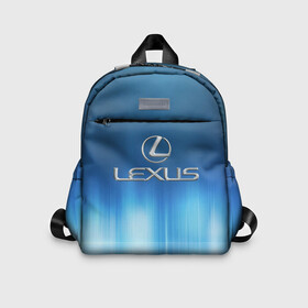 Детский рюкзак 3D с принтом lexus в городе Новоалтайск, 100% полиэстер | лямки с регулируемой длиной, сверху петелька, чтобы рюкзак можно было повесить на вешалку. Основное отделение закрывается на молнию, как и внешний карман. Внутри дополнительный карман. По бокам два дополнительных кармашка | Тематика изображения на принте: abstract | auto | brand | car | geometry | lexus | sport | texture | абстракция | авто | автомобильные | бренд | геометрия | классика | машины | модные | спорт | стиль | текстура