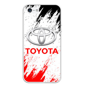 Чехол для iPhone 5/5S матовый с принтом TOYOTA в городе Новоалтайск, Силикон | Область печати: задняя сторона чехла, без боковых панелей | Тематика изображения на принте: 2020 | auto | sport | toyota | авто | автомобиль | автомобильные | бренд | марка | машины | спорт | тойота