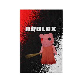 Обложка для паспорта матовая кожа с принтом Roblox piggy/Свинка Пигги. в городе Новоалтайск, натуральная матовая кожа | размер 19,3 х 13,7 см; прозрачные пластиковые крепления | game | gamer | logo | minecraft | piggi | roblox | simulator | игра | конструктор | лого | пигги | свинья | симулятор | строительство | фигура