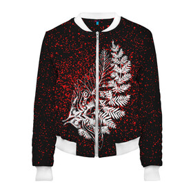 Женский бомбер 3D с принтом The Last of Us: Part 2. в городе Новоалтайск, 100% полиэстер | застегивается на молнию, по бокам два кармана без застежек, мягкие манжеты, по низу бомбера и на воротнике — эластичная резинка | game | survival horror | the last of us 2 | the last of us: part 2 | заражённые | зе ласт оф ас 2 | игры | одни из нас | последние из нас: часть 2 | приключенческий боевик | серафиты | стелс экшен | цикады | элли и джоэл