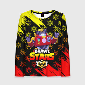 Женский лонгслив 3D с принтом Brawl stars surge. в городе Новоалтайск, 100% полиэстер | длинные рукава, круглый вырез горловины, полуприлегающий силуэт | bibi | brawl stars | evil gene | leon | leon shark | mecha crow | mr.p | sally leon | sandy | sprout | surge | unicorn | virus 8 bit | биби | бравл старс | вирус 8 бит | волна | леон | оборотень | спроут | сэли леон