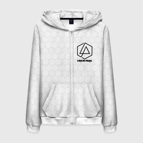 Мужская толстовка 3D на молнии с принтом LINKIN PARK в городе Новоалтайск, 100% полиэстер | длина до линии бедра, манжеты и пояс оформлены мягкой тканевой резинкой, двухслойный капюшон со шнурком для регулировки, спереди молния, по бокам два кармана | Тематика изображения на принте: chester bennington | linkin park | mike shinoda | линкин парк