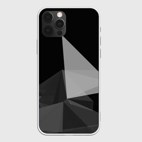 Чехол для iPhone 12 Pro Max с принтом Camo - Black & White в городе Новоалтайск, Силикон |  | Тематика изображения на принте: abstract | abstraction | color | geometry | polygon | polygonal | абстракция | геометрия | полигоны | психоделика