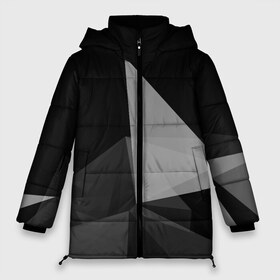 Женская зимняя куртка 3D с принтом Camo - Black & White в городе Новоалтайск, верх — 100% полиэстер; подкладка — 100% полиэстер; утеплитель — 100% полиэстер | длина ниже бедра, силуэт Оверсайз. Есть воротник-стойка, отстегивающийся капюшон и ветрозащитная планка. 

Боковые карманы с листочкой на кнопках и внутренний карман на молнии | abstract | abstraction | color | geometry | polygon | polygonal | абстракция | геометрия | полигоны | психоделика