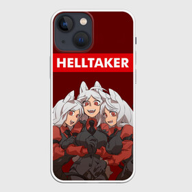 Чехол для iPhone 13 mini с принтом HELLTAKER в городе Новоалтайск,  |  | anime | azazel | beelzebub | cerberus | hell | helltaker | justice | lucifer | malina | modeus | pandemonica | zdrada | ад | аниме | демон | демонесса | здрада | люцифер | малина | модеус | пандемоника | правосудие | хеллтейкер | хент