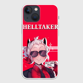 Чехол для iPhone 13 mini с принтом Helltaker ярко красный в городе Новоалтайск,  |  | anime | azazel | beelzebub | cerberus | hell | helltaker | justice | lucifer | malina | modeus | pandemonica | zdrada | ад | аниме | демон | демонесса | здрада | люцифер | малина | модеус | пандемоника | правосудие | хеллтейкер | хент