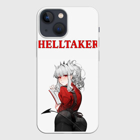 Чехол для iPhone 13 mini с принтом HELLTAKER в городе Новоалтайск,  |  | anime | azazel | beelzebub | cerberus | hell | helltaker | justice | lucifer | malina | modeus | pandemonica | zdrada | ад | аниме | демон | демонесса | здрада | люцифер | малина | модеус | пандемоника | правосудие | хеллтейкер | хент