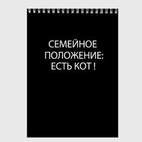 Скетчбук с принтом Есть кот в городе Новоалтайск, 100% бумага
 | 48 листов, плотность листов — 100 г/м2, плотность картонной обложки — 250 г/м2. Листы скреплены сверху удобной пружинной спиралью | Тематика изображения на принте: да | есть кот | замуж | кот | котейка | котик | котэ | мем | мяу | настроение | не хочу | нет | пора жениться | прикол | свадьба | сватовство | семейное положение | хочу