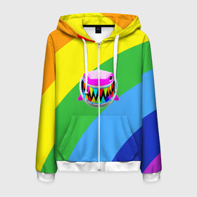 Мужская толстовка 3D на молнии с принтом 6ix9ine в городе Новоалтайск, 100% полиэстер | длина до линии бедра, манжеты и пояс оформлены мягкой тканевой резинкой, двухслойный капюшон со шнурком для регулировки, спереди молния, по бокам два кармана | 6ix9ine | 6ix9ine gooba | bebe | gooba | gooba 6ix9ine | hip hop | music video | new york | nicki minaj | rap | tekashi | tekashi 6ix9ine gooba | world star | world star hip hop | worldstar | wshh