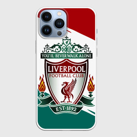 Чехол для iPhone 13 Pro Max с принтом LIVERPOOL. в городе Новоалтайск,  |  | Тематика изображения на принте: lfc | liverpool | sport | ynwa | ливерпуль | лфк | спорт
