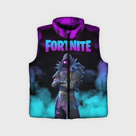 Детский жилет утепленный 3D с принтом FORTNITE RAVEN. в городе Новоалтайск,  |  | Тематика изображения на принте: archetype | fortnite | fortnite 2 | fortnite x | ikonik | marshmello | raven | архетип | ворон | иконик | маршмелло | фортнайт | фортнайт 2 | фортнайт глава 2
