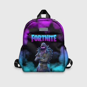 Детский рюкзак 3D с принтом FORTNITE RAVEN. в городе Новоалтайск, 100% полиэстер | лямки с регулируемой длиной, сверху петелька, чтобы рюкзак можно было повесить на вешалку. Основное отделение закрывается на молнию, как и внешний карман. Внутри дополнительный карман. По бокам два дополнительных кармашка | archetype | fortnite | fortnite 2 | fortnite x | ikonik | marshmello | raven | архетип | ворон | иконик | маршмелло | фортнайт | фортнайт 2 | фортнайт глава 2