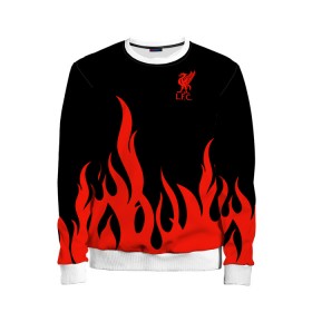 Детский свитшот 3D с принтом Liverpool F.C. в городе Новоалтайск, 100% полиэстер | свободная посадка, прямой крой, мягкая тканевая резинка на рукавах и понизу свитшота | anfield | champions league | doelpunt | espn | league | lfc | liverpool fc | madrid | melwood | mo salah | premier | voetbal | ziggo | британский | клуб | ливерпуль | футбольный