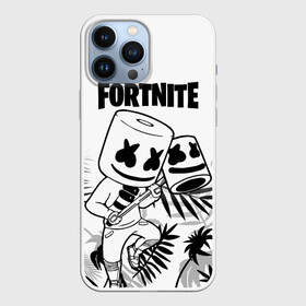 Чехол для iPhone 13 Pro Max с принтом FORTNITE MARSHMELLO. в городе Новоалтайск,  |  | Тематика изображения на принте: archetype | fortnite | fortnite x | game | ikonik | marshmello | raven | архетип | ворон | игра | иконик | маршмелло | фортнайт
