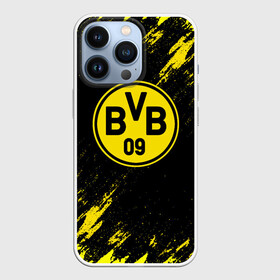 Чехол для iPhone 13 Pro с принтом BORUSSIA. в городе Новоалтайск,  |  | borussia | fc | football | football club | sport | боруссия | боруссия дортмунд | дортмунда | немецкий футбольный клуб | спорт | уефа | униформа | фирменные цвета | фк | футбол | футбольный клуб