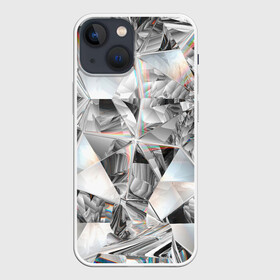 Чехол для iPhone 13 mini с принтом зеркальный калейдоскоп в городе Новоалтайск,  |  | Тематика изображения на принте: 3d кубики | 3д кубики | sport | абстракция | брызги | краска | кубики | линии | паттерн | спорт | спортивная | спортивный стиль | стиль | текстуры | тренировка | узор