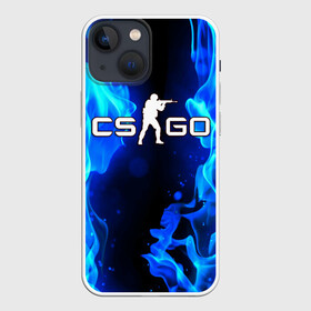 Чехол для iPhone 13 mini с принтом COUNTER STRIKE в городе Новоалтайск,  |  | counter strike | cs go | global offensive | игра | игры | компьютерные | контер страйк | коунтер страйк | кс го | огонь | цс го