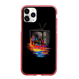 Чехол для iPhone 11 Pro Max матовый с принтом Треш в городе Новоалтайск, Силикон |  | tv | абстракция | большой | веселые | волны | геометрия | градиент | графика | дудлы | каракули | картинки | коллаж | кубизм | линии | линия | палитра | радуга | радужная | сетка | сеть | символы | тв