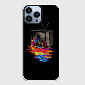 Чехол для iPhone 13 Pro Max с принтом Треш в городе Новоалтайск,  |  | Тематика изображения на принте: tv | абстракция | большой | веселые | волны | геометрия | градиент | графика | дудлы | каракули | картинки | коллаж | кубизм | линии | линия | палитра | радуга | радужная | сетка | сеть | символы | тв