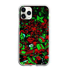 Чехол для iPhone 11 Pro Max матовый с принтом Треш в городе Новоалтайск, Силикон |  | Тематика изображения на принте: абстракция | большой | волны | геометрия | градиент | графен | графика | карбон | коллаж | кубизм | линии | линия | мозаика | палитра | поп | радуга | радужная | сетка | сеть | текстуры | точки