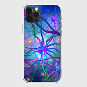 Чехол для iPhone 12 Pro Max с принтом НЕРВНЫЕ ОКОНЧАНИЯ в городе Новоалтайск, Силикон |  | abstract | abstraction | абстракция | днк | нейроны | психоделика