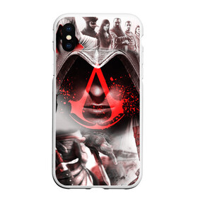 Чехол для iPhone XS Max матовый с принтом ASSASSIN`S CREED в городе Новоалтайск, Силикон | Область печати: задняя сторона чехла, без боковых панелей | black flag | brotherhood | chronicles | creed | game | origins | revelations | rogue | syndicate | unity | valhalla | альтаир | ассасин | игры | кинжал | пираты