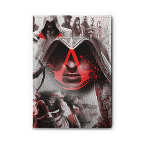 Обложка для автодокументов с принтом ASSASSIN`S CREED в городе Новоалтайск, натуральная кожа |  размер 19,9*13 см; внутри 4 больших “конверта” для документов и один маленький отдел — туда идеально встанут права | black flag | brotherhood | chronicles | creed | game | origins | revelations | rogue | syndicate | unity | valhalla | альтаир | ассасин | игры | кинжал | пираты