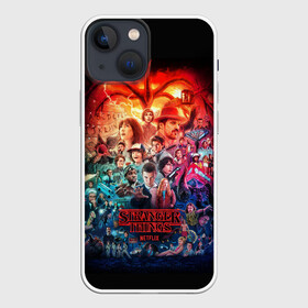 Чехол для iPhone 13 mini с принтом ОЧЕНЬ СТРАННЫЕ ДЕЛА 4 в городе Новоалтайск,  |  | 011 | 11 | 4 сезон | stranger | things | дела | крайне | оди | очень | события | странные