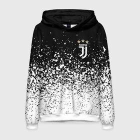 Мужская толстовка 3D с принтом JUVENTUS в городе Новоалтайск, 100% полиэстер | двухслойный капюшон со шнурком для регулировки, мягкие манжеты на рукавах и по низу толстовки, спереди карман-кенгуру с мягким внутренним слоем. | fc | football | football club | juventus | sport | итальянский профессиональный футбольный клуб | клуб италии | спорт | уефа | униформа | фирменные цвета | фк | футбол | футбольный клуб | ювентус