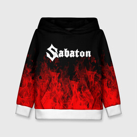 Детская толстовка 3D с принтом Sabaton. в городе Новоалтайск, 100% полиэстер | двухслойный капюшон со шнурком для регулировки, мягкие манжеты на рукавах и по низу толстовки, спереди карман-кенгуру с мягким внутренним слоем | battle metal | sabaton | военная тематика | военные песни | война | история войны | классика | музыка | патриотизм | рок | рок группа | сабатон | солдаты | шведская хэви пауэр метал группа