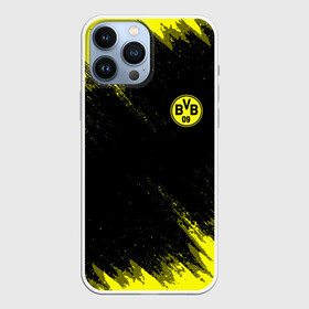 Чехол для iPhone 13 Pro Max с принтом BORUSSIA. в городе Новоалтайск,  |  | borussia | fc | football | football club | sport | боруссия | боруссия дортмунд | дортмунда | немецкий футбольный клуб | спорт | уефа | униформа | фирменные цвета | фк | футбол | футбольный клуб