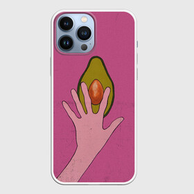 Чехол для iPhone 13 Pro Max с принтом avocado в городе Новоалтайск,  |  | Тематика изображения на принте: vegan | веган | веганство | вегетарианец | вегетарианство | еда | зеленый | земля | зож | листья | мир | охрана | позиция | природа