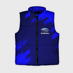 Женский жилет утепленный 3D SUBARU: в городе Новоалтайск,  |  | subaru | авто | автомобиль | логотип | марка | машина | надпись | субару | текстура